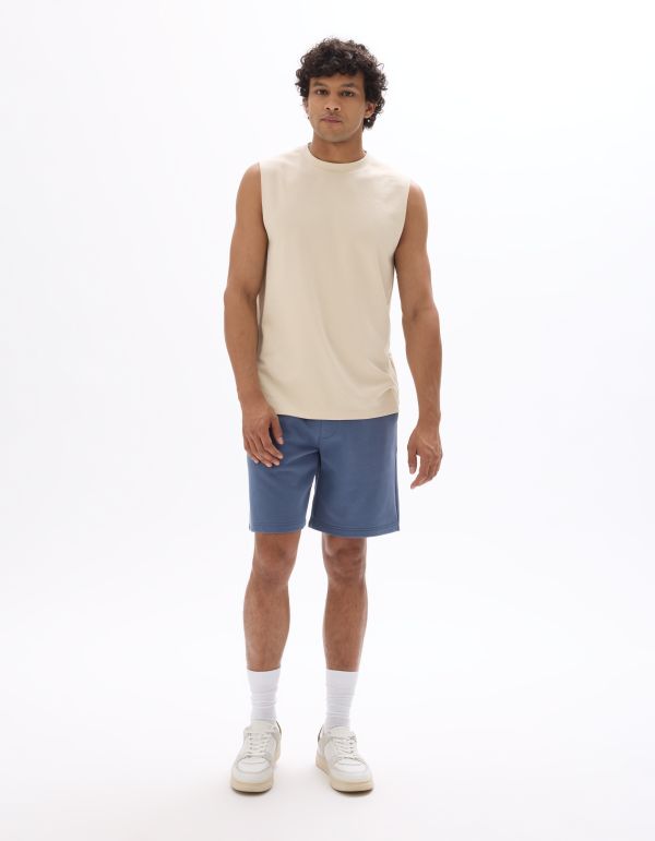 Débardeur regular uni - beige