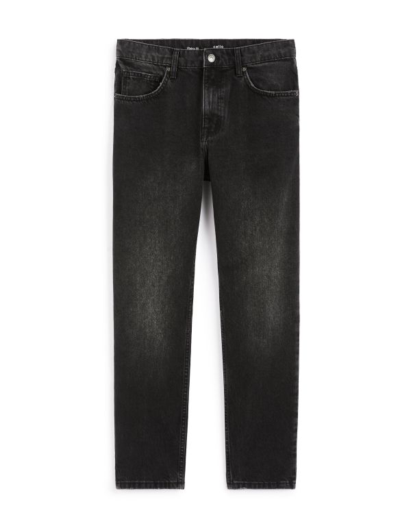 Jean relaxed 100% coton c85 - noir
