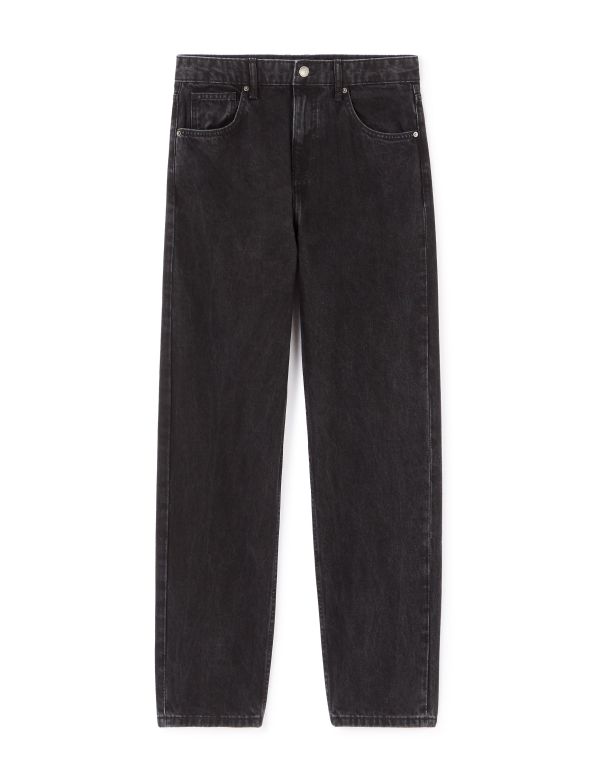 Jean baggy 100% coton c75 - noir