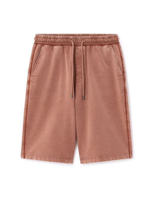 Bermuda 100% coton - marron