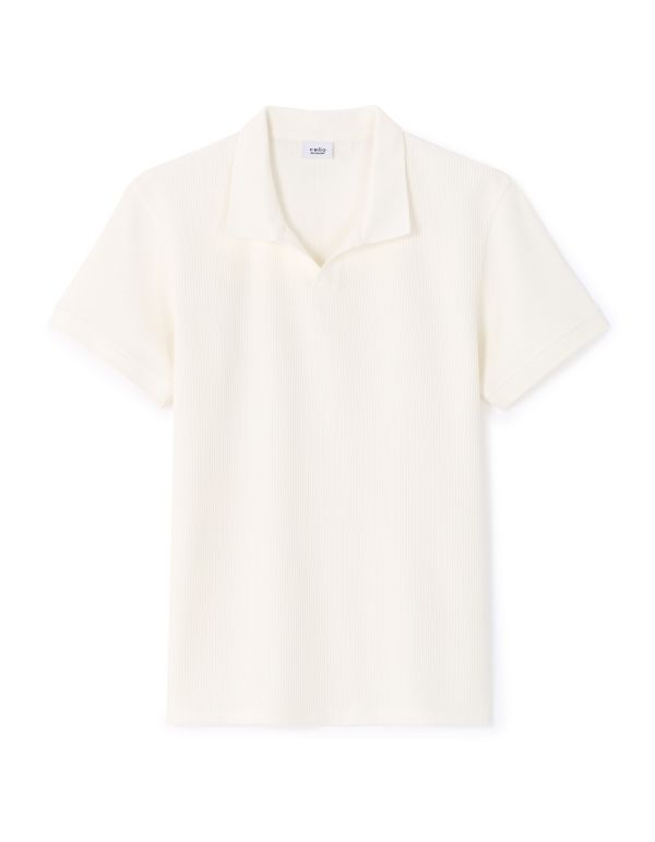 Polo regular 100% coton - beige