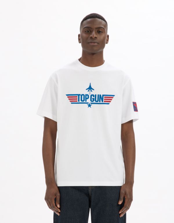 Top Gun - T-shirt blanc