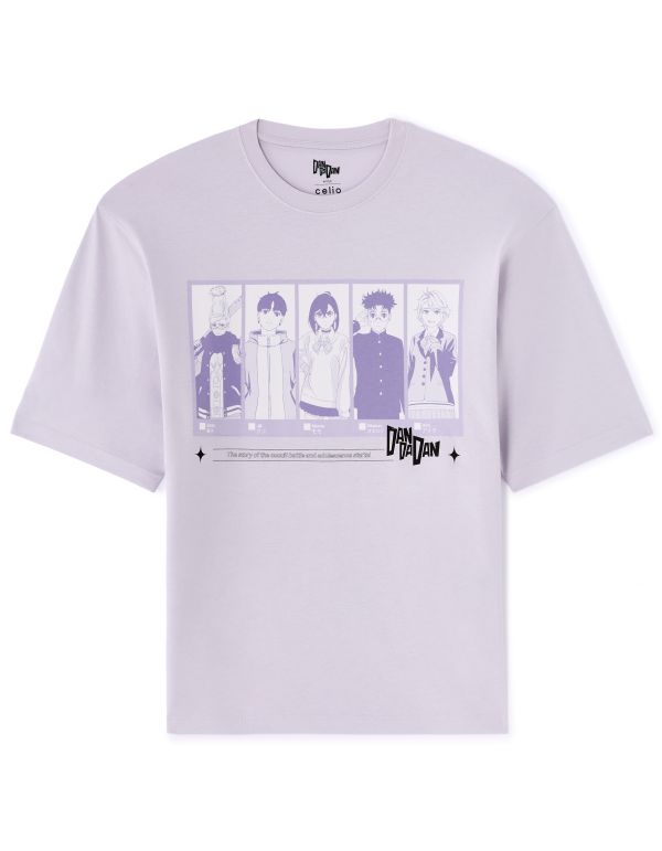 Dandadan - T-shirt violet
