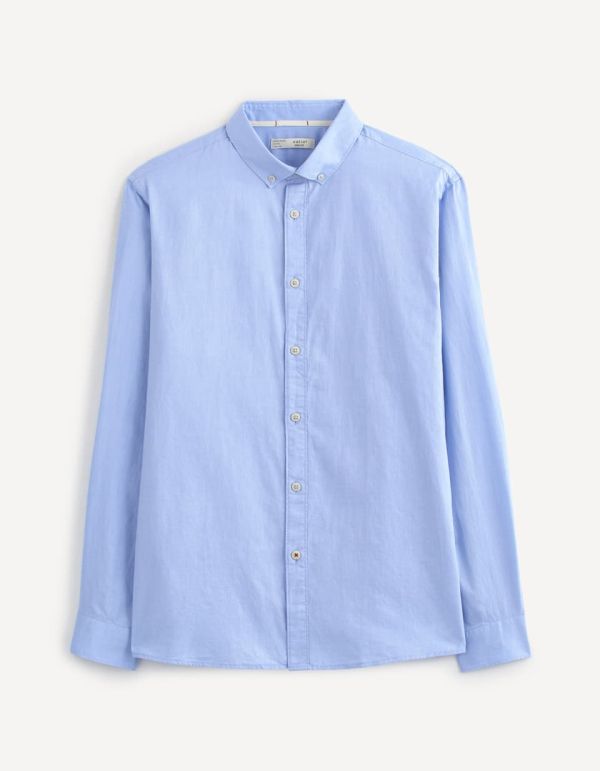 Chemise slim pinpoint