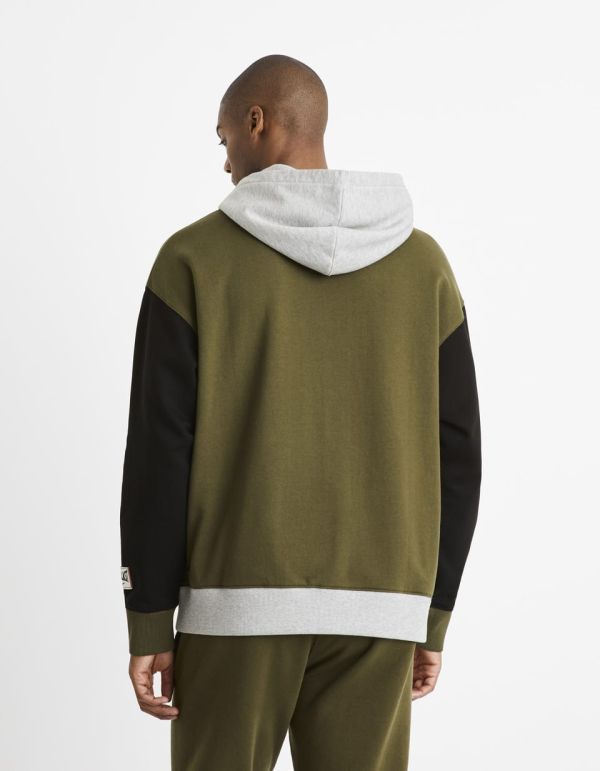 Everlast - Sweat à capuche tricolore