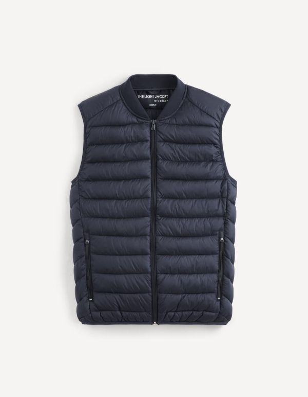 Doudoune light sans manches déperlante