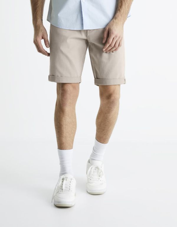 Bermuda coton stretch