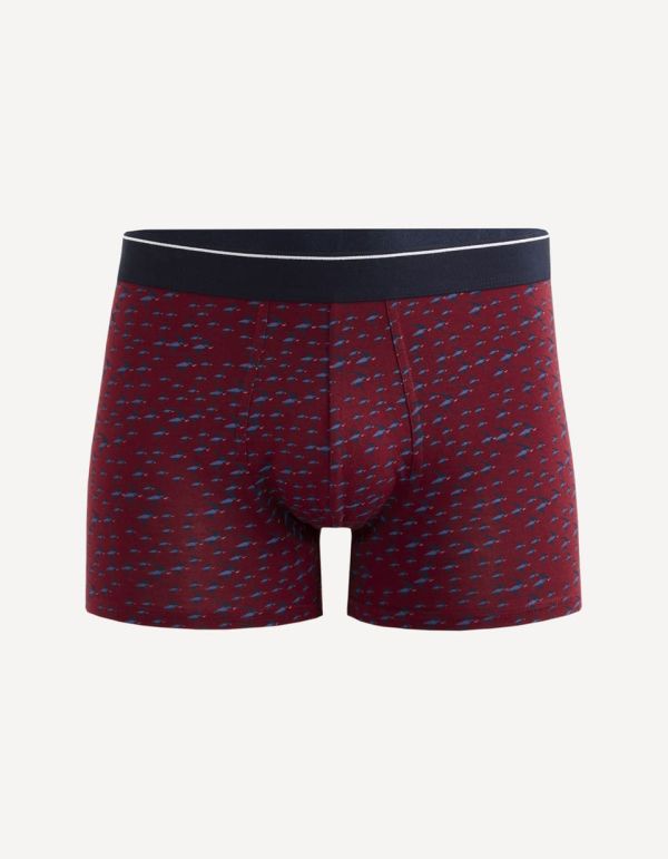 Boxer en coton premium supima imprimé