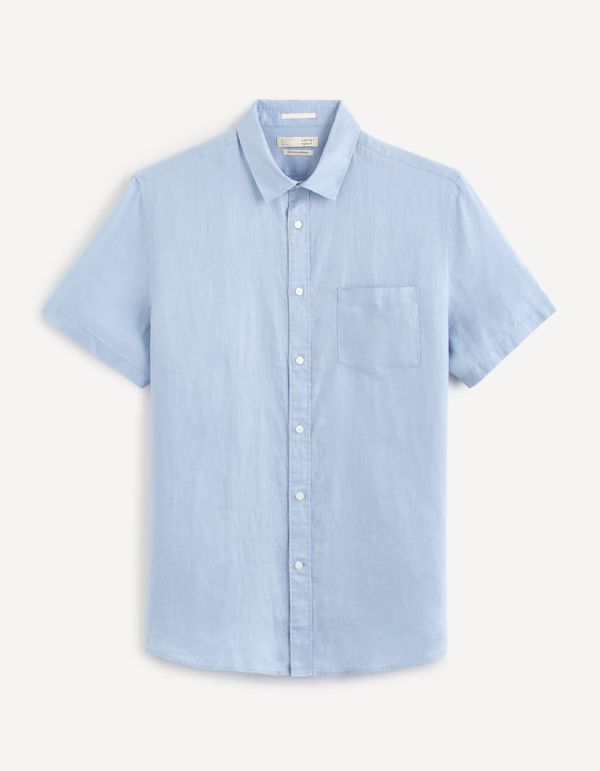Chemise regular 100% lin