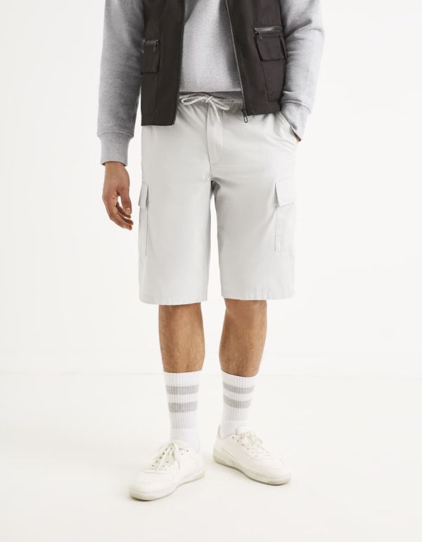 Bermuda cargo 100% coton