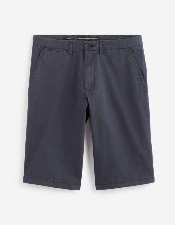 Bermuda chino coton stretch