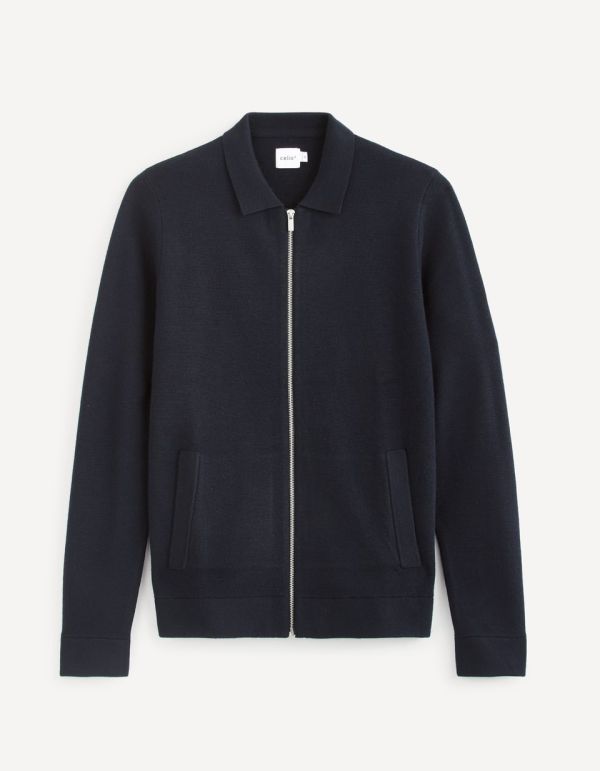 Cardigan col chemise