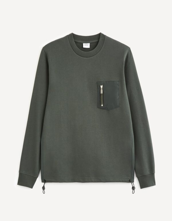 Sweat col rond 100% coton