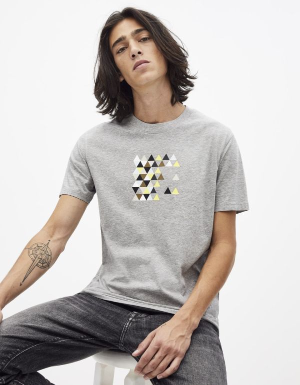 T-shirt col rond 100% coton