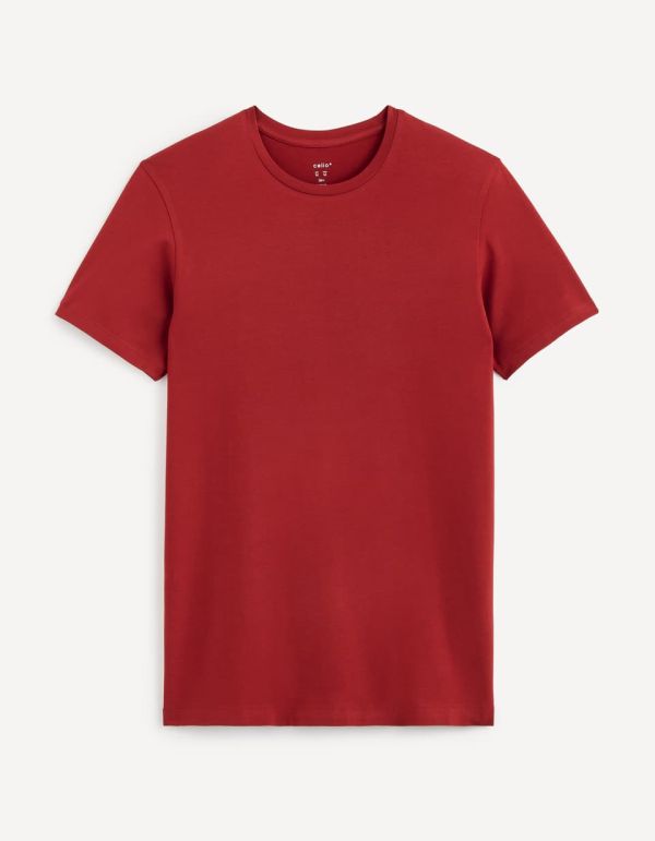 T-shirt col rond coton Supima