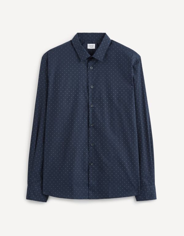 Chemise regular 100% coton