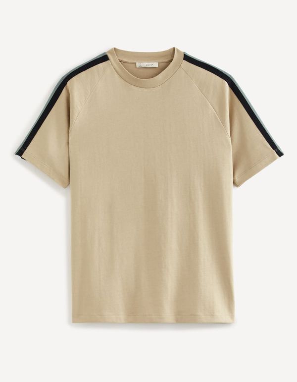 T-shirt col rond 100% coton