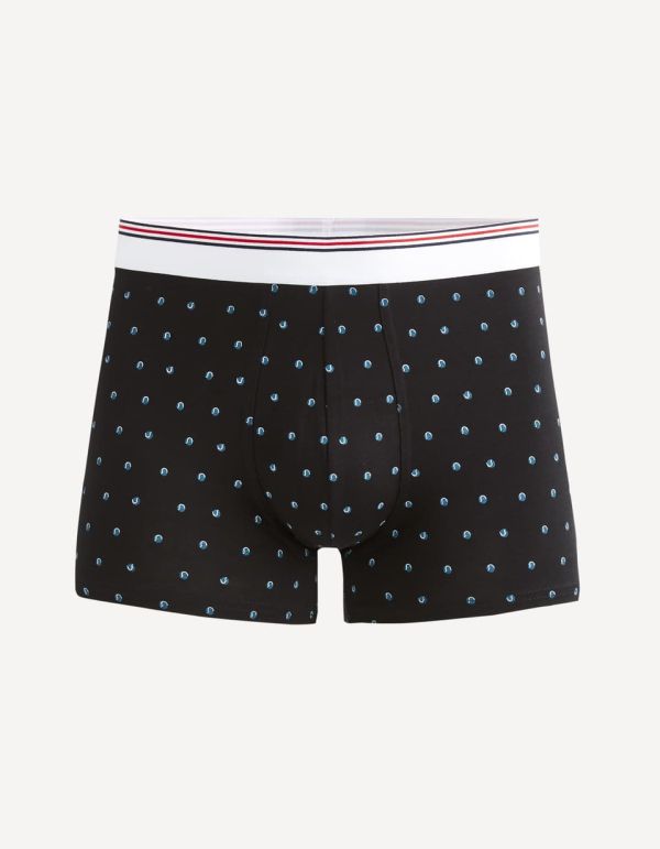 Boxer coton élasthanne à poids