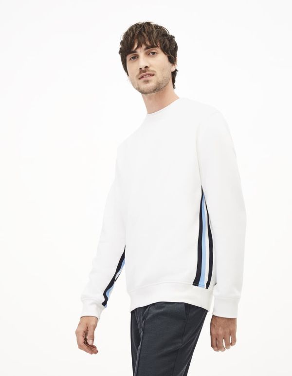 Sweat col rond coton mélangé