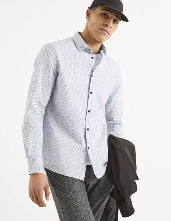 Chemise regular 100% coton