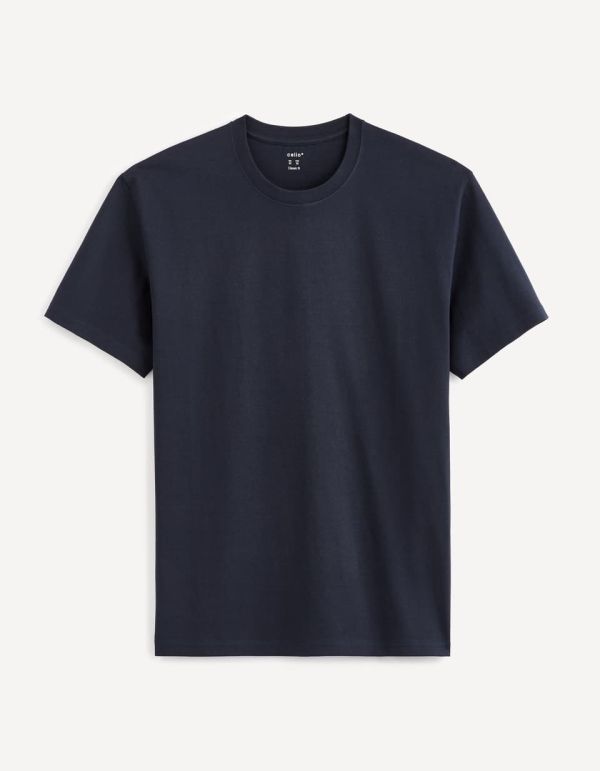 T-shirt parfait col rond 100% coton