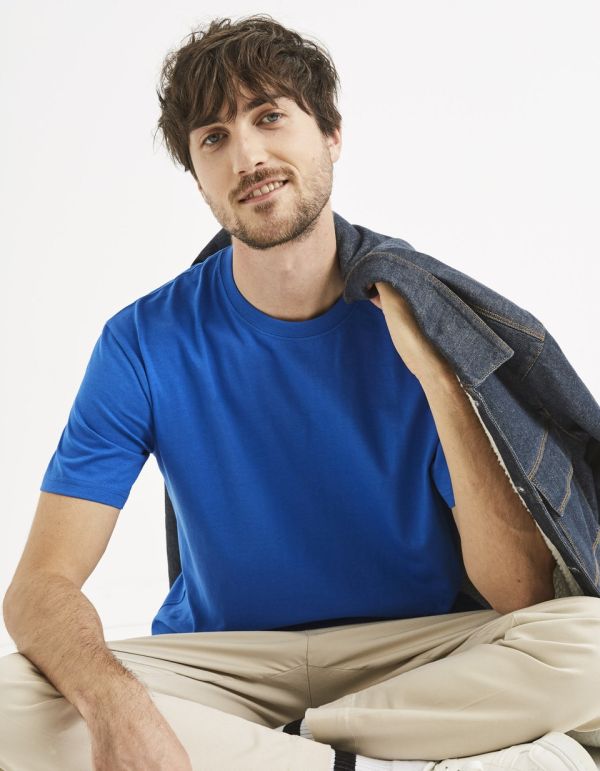 T-shirt parfait col rond 100% coton