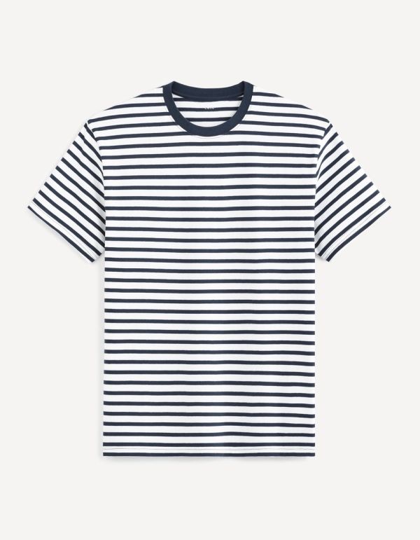 T-shirt parfait col rond 100% coton