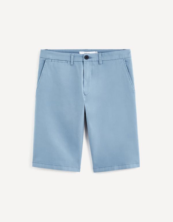 Bermuda chino coton stretch