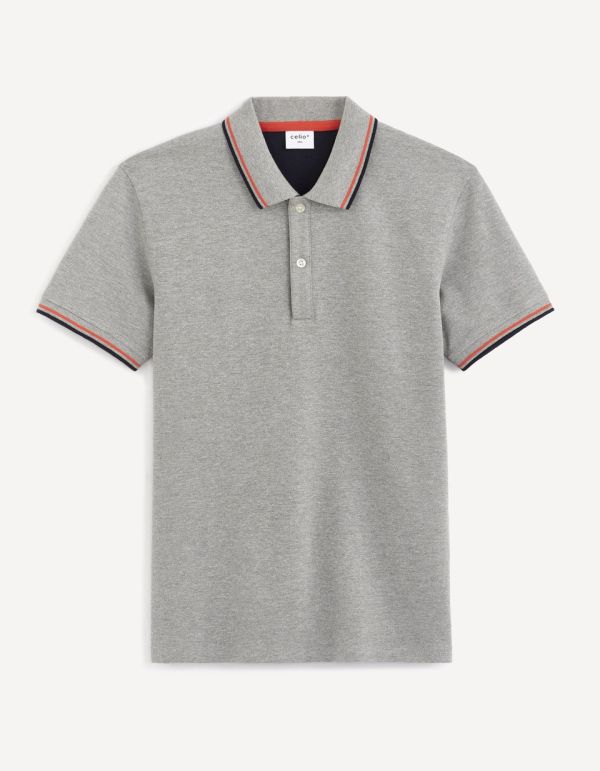 Polo piqué coton majoritaire