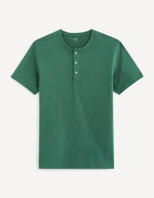 T-shirt col rond 100% coton