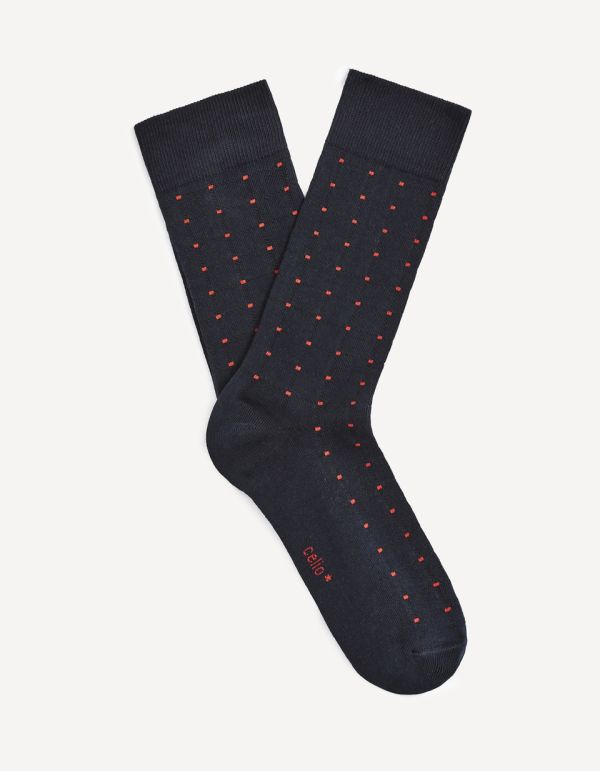 Chaussettes hautes en coton premium supima