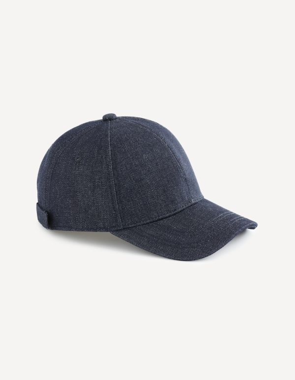 Casquette denim