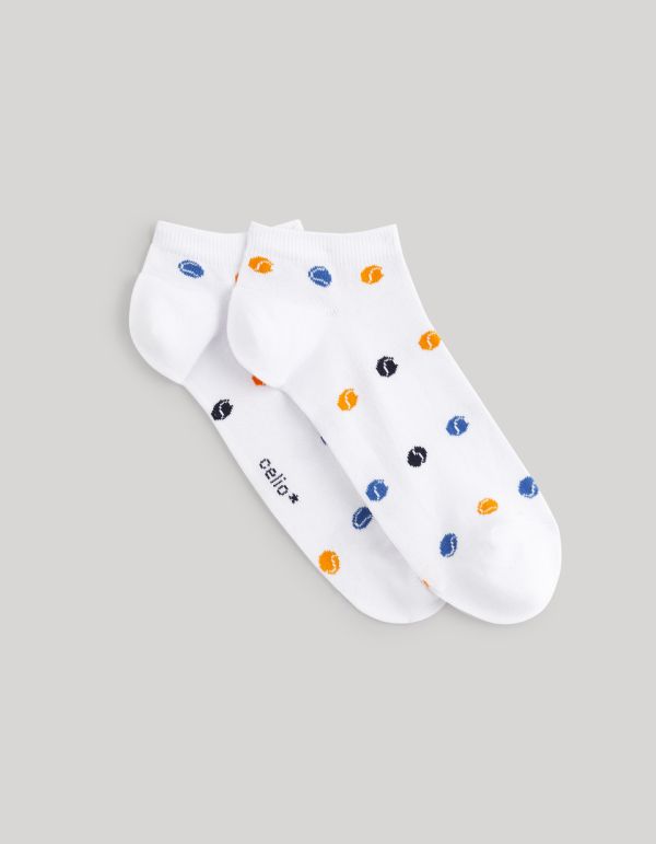 Chaussettes basses en coton premium supima