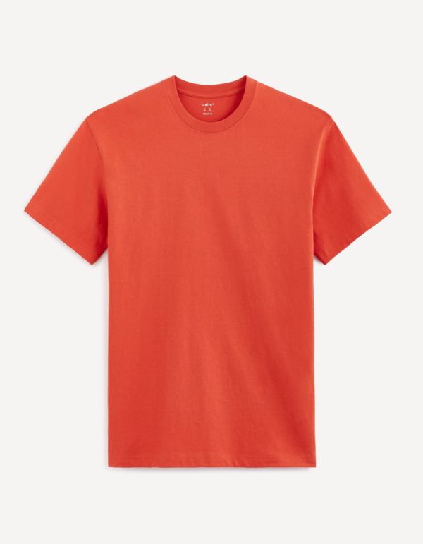 T-shirt parfait col rond 100% coton