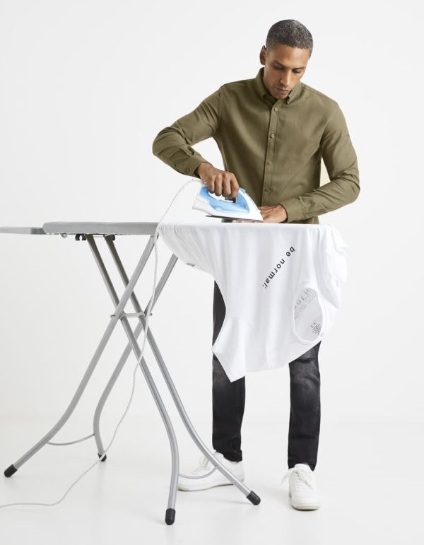 Chemise modern fit 100% coton