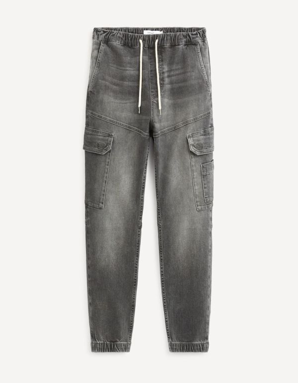Jean jogging avec poches cargo