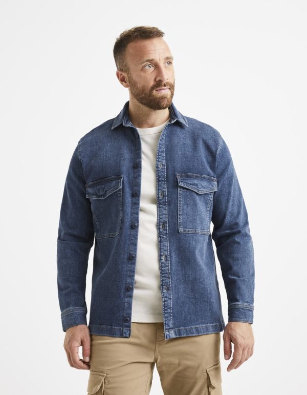 Chemise en denim