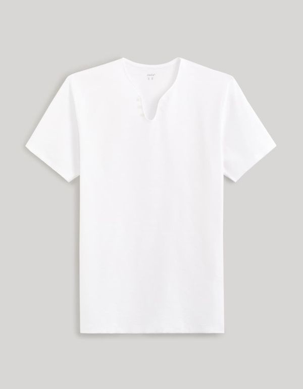 T-shirt col rond 100% coton