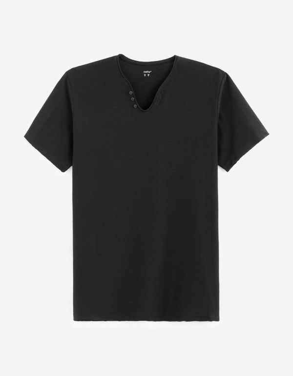 T-shirt col rond 100% coton