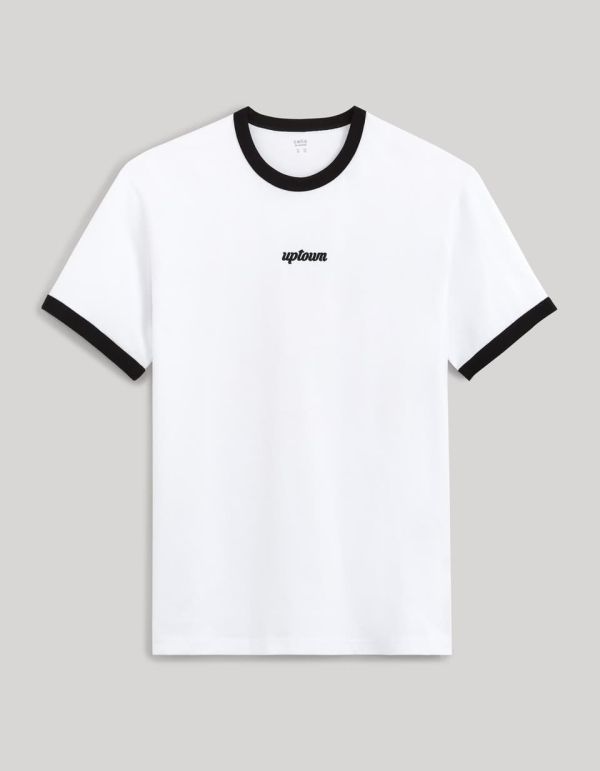 T-shirt brodé 100% coton