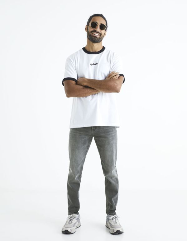 T-shirt brodé 100% coton