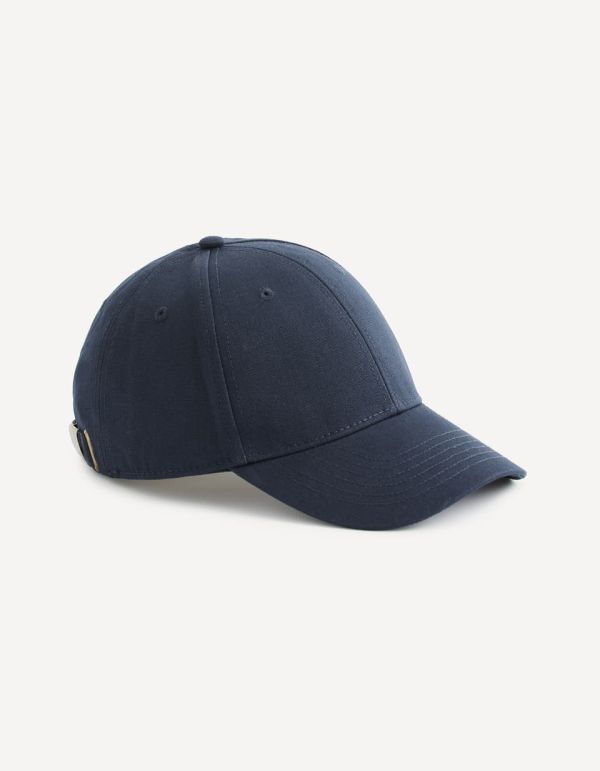 Casquette unie 100% coton
