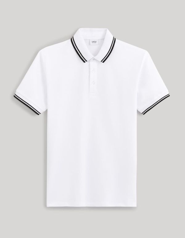 Polo piqué 100% coton