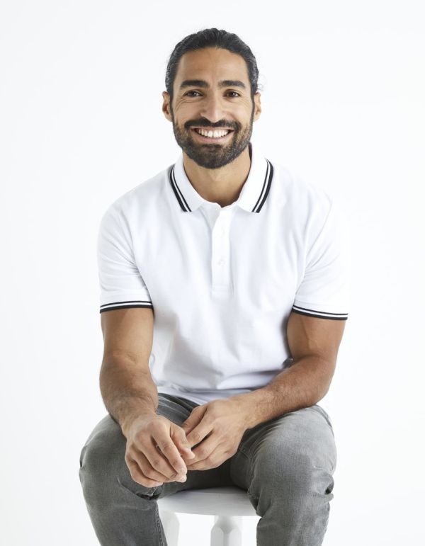Polo piqué 100% coton