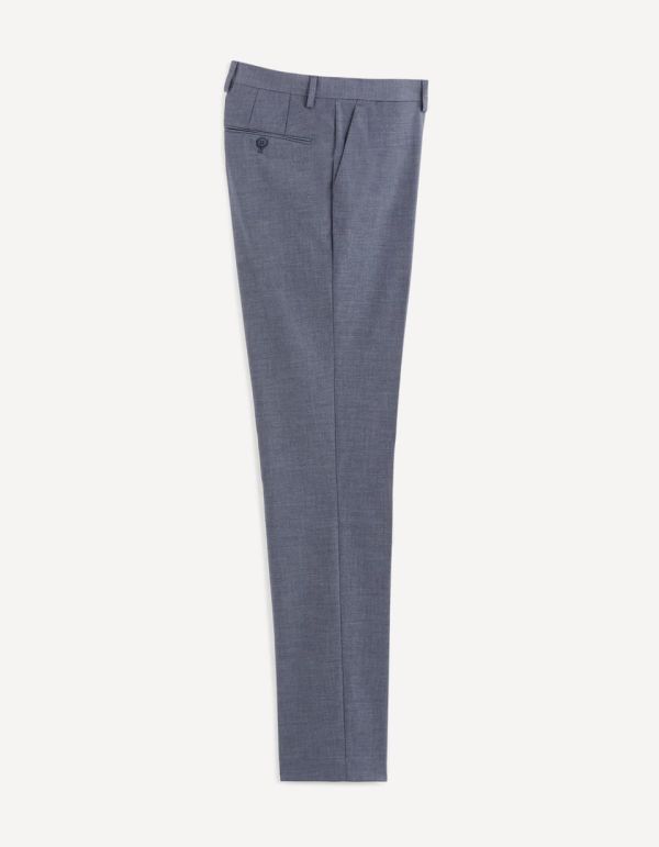 Pantalon CHAMBRAY lavable slim