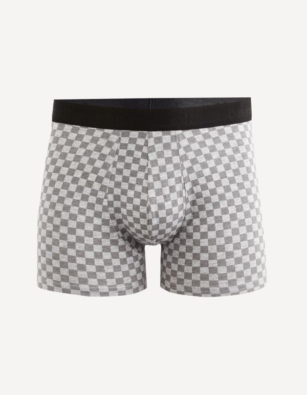 Boxer en coton stretch