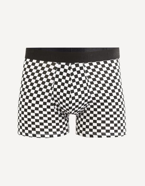 Boxer en coton stretch