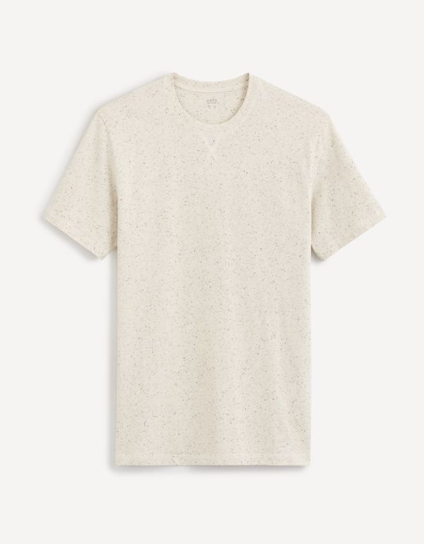 T-shirt col rond coton majoritaire