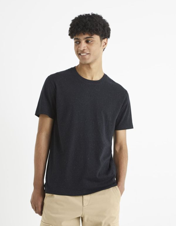 T-shirt col rond coton majoritaire