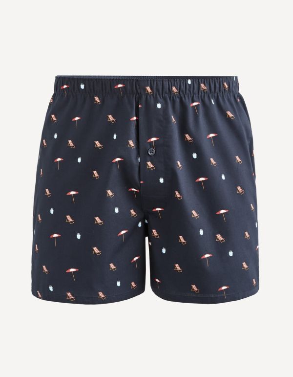 Boxer en coton stretch